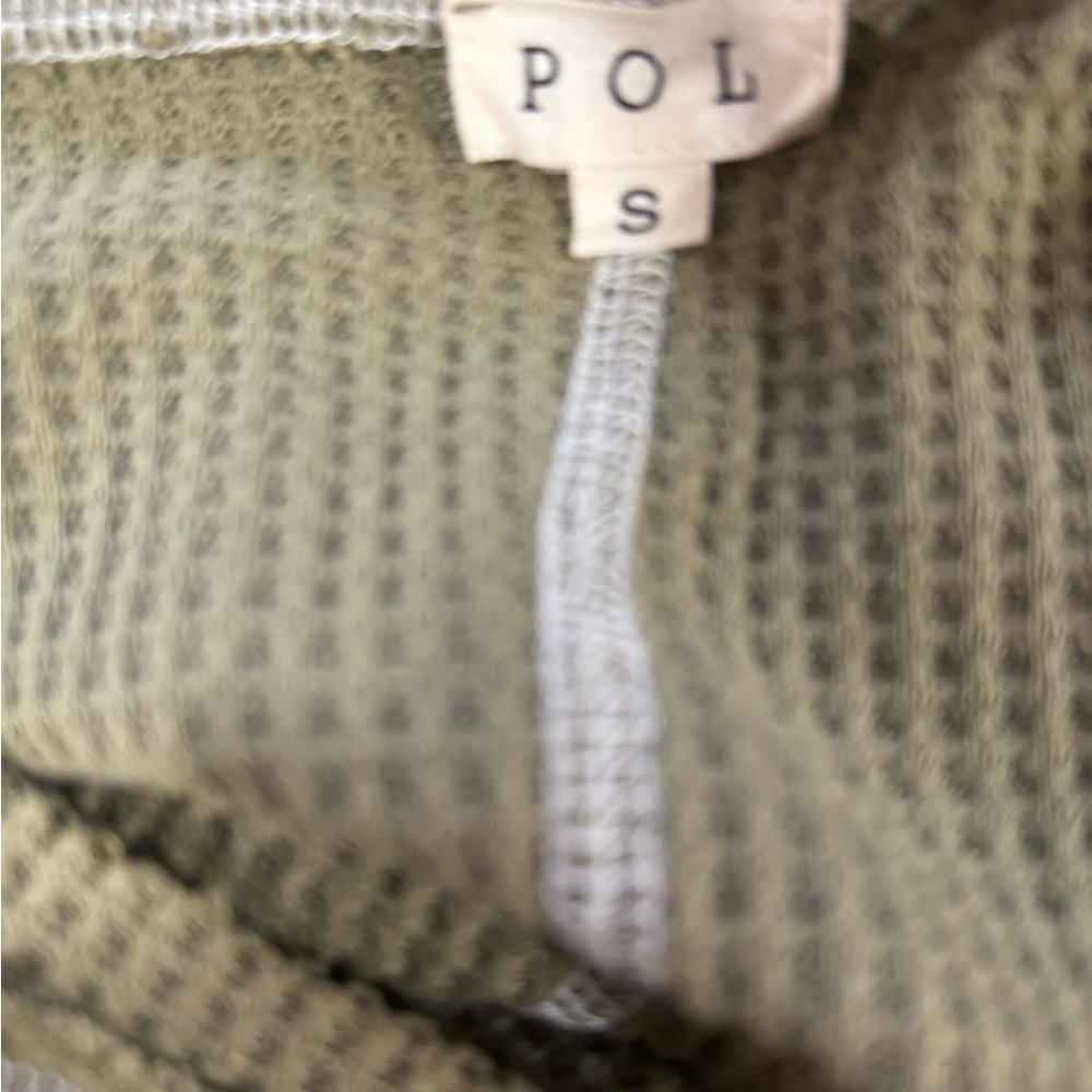 NWOT POL Thermal Knit Top - Picture 5 of 5